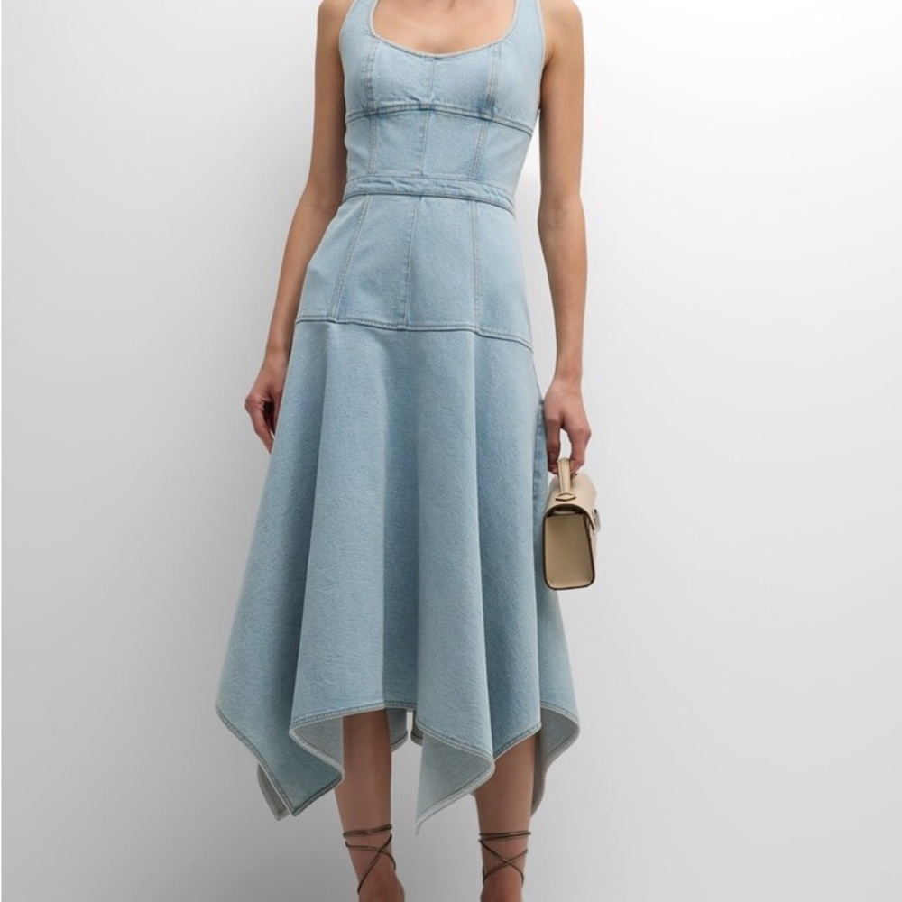 Jason Wu Light Blue Midi Dress
